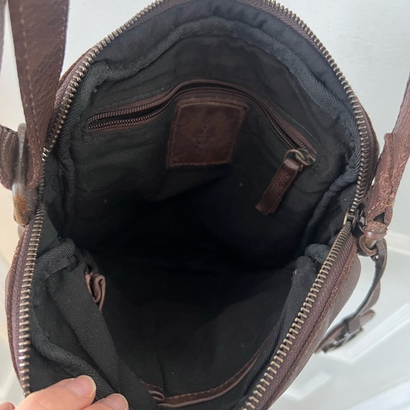 Harbour 2nd Dark Brown Leather Crossbody - Picture 5 of 7